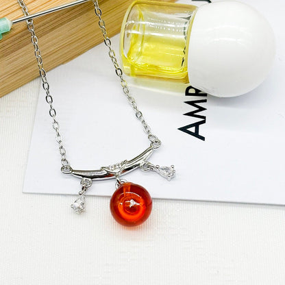 Sterling Silver Zodiac Aroma Necklace - Libra Sep - Oct | Perfect Birthday Gift | Energy & Healing | Diffuse on the go - UrbanNest Co