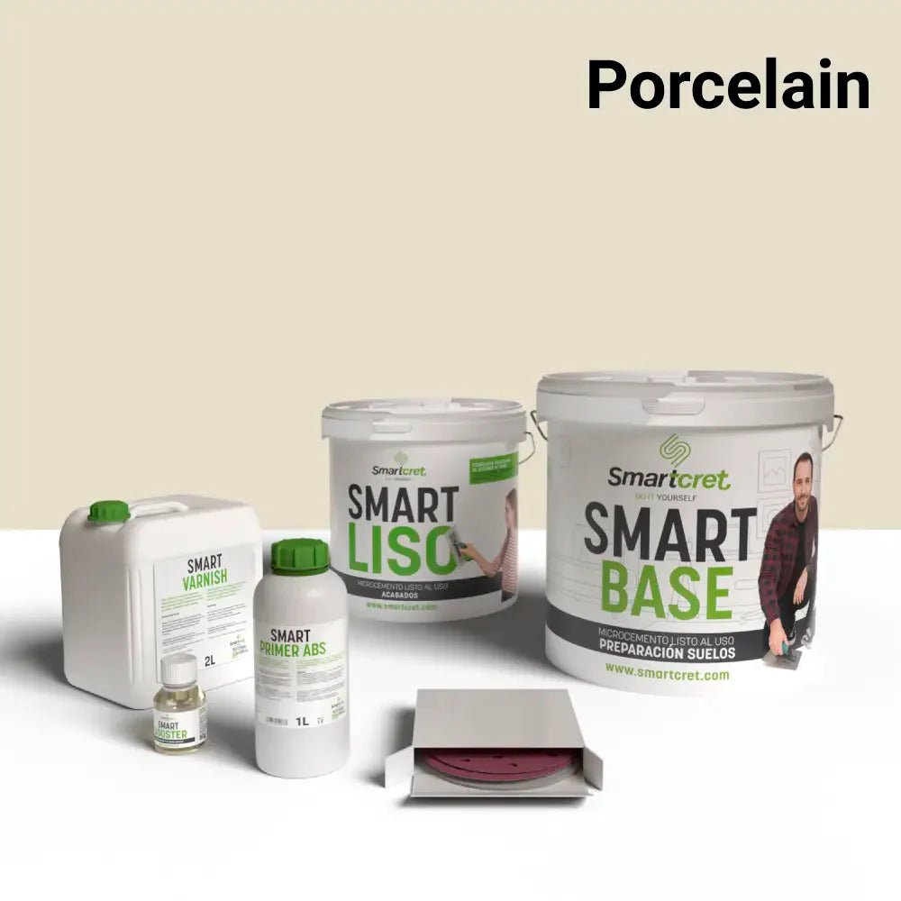 Kit de microcemento para paredes de baño de pladur o yeso de 8 m² - UrbanNest Co
