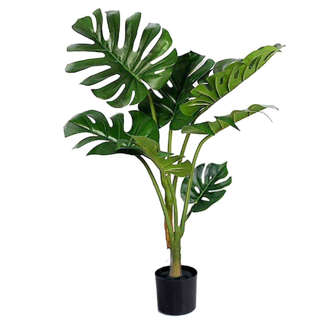 NNEAGS 120cm Artificial Green Indoor Turtle Back Fake Decoration Tree Flower Pot Plant - UrbanNest Co