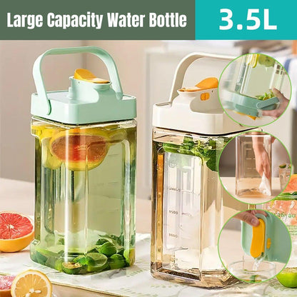 Large Capacity 3.5L Cold Water Kettle Home Use Beverage Dispenser Jug Mug - UrbanNest Co