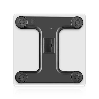 NNEAGS Glass LCD Digital Body Fat Scale Bathroom Electronic Gym Water Weighing Scales White - UrbanNest Co