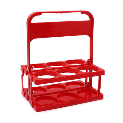 Portable Foldable Plastic Beer Carrier Basket Drinks Storage Tote Stand Holder - UrbanNest Co