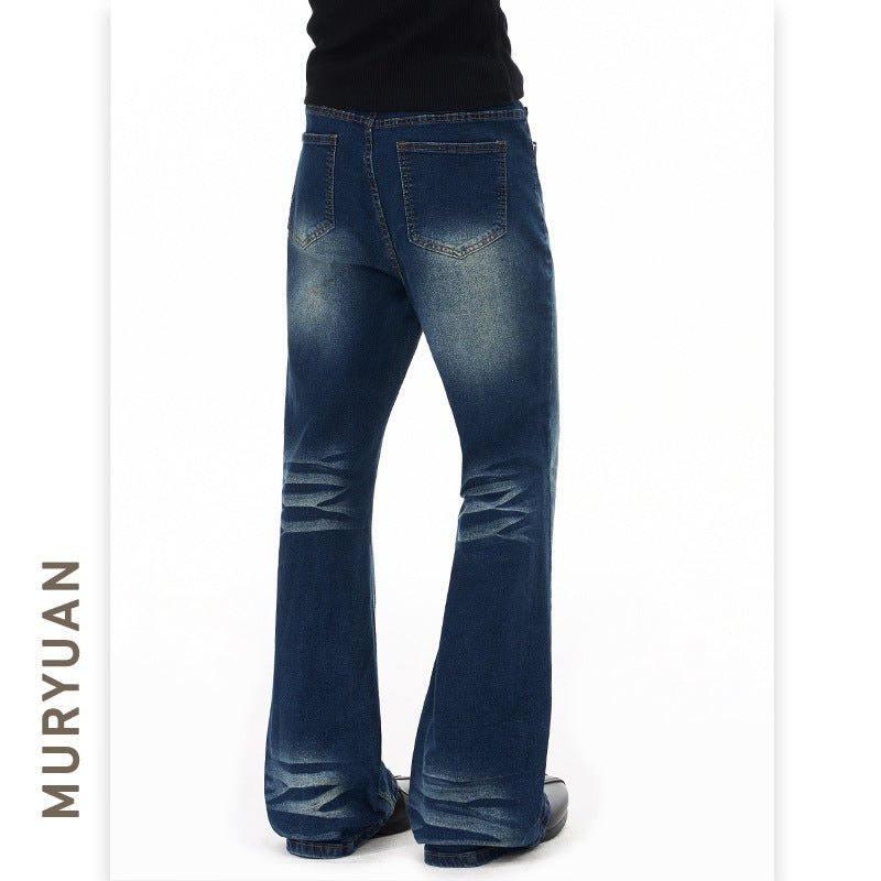 Street Style Slim Fit Stretch Flared Jeans - UrbanNest Co