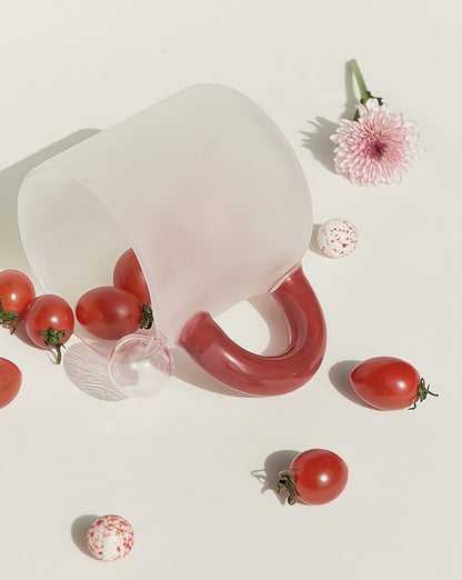 Candy Mug - Handblown Whimsical Dopamine Coffee Tea Cup - UrbanNest Co