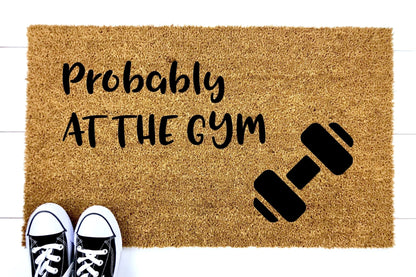 Probably at the Gym doormat - UrbanNest Co