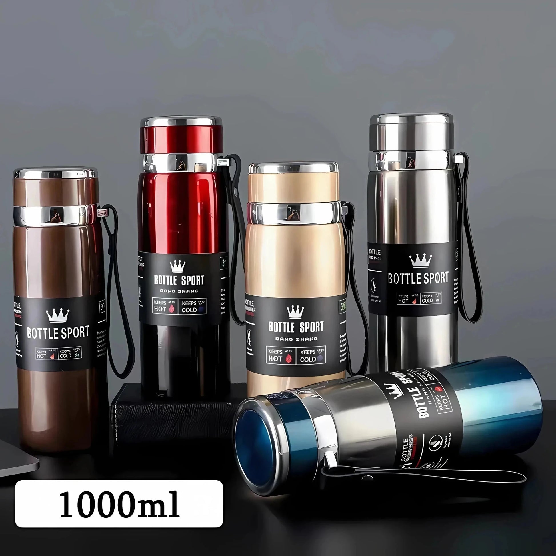 Cold and Hot Water Bottle Thermos for Water Tea Coffee Vacuum Flasks Stainless Steel - UrbanNest Co