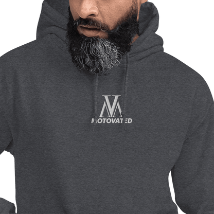 Embroided Motovated Hoodie - UrbanNest Co