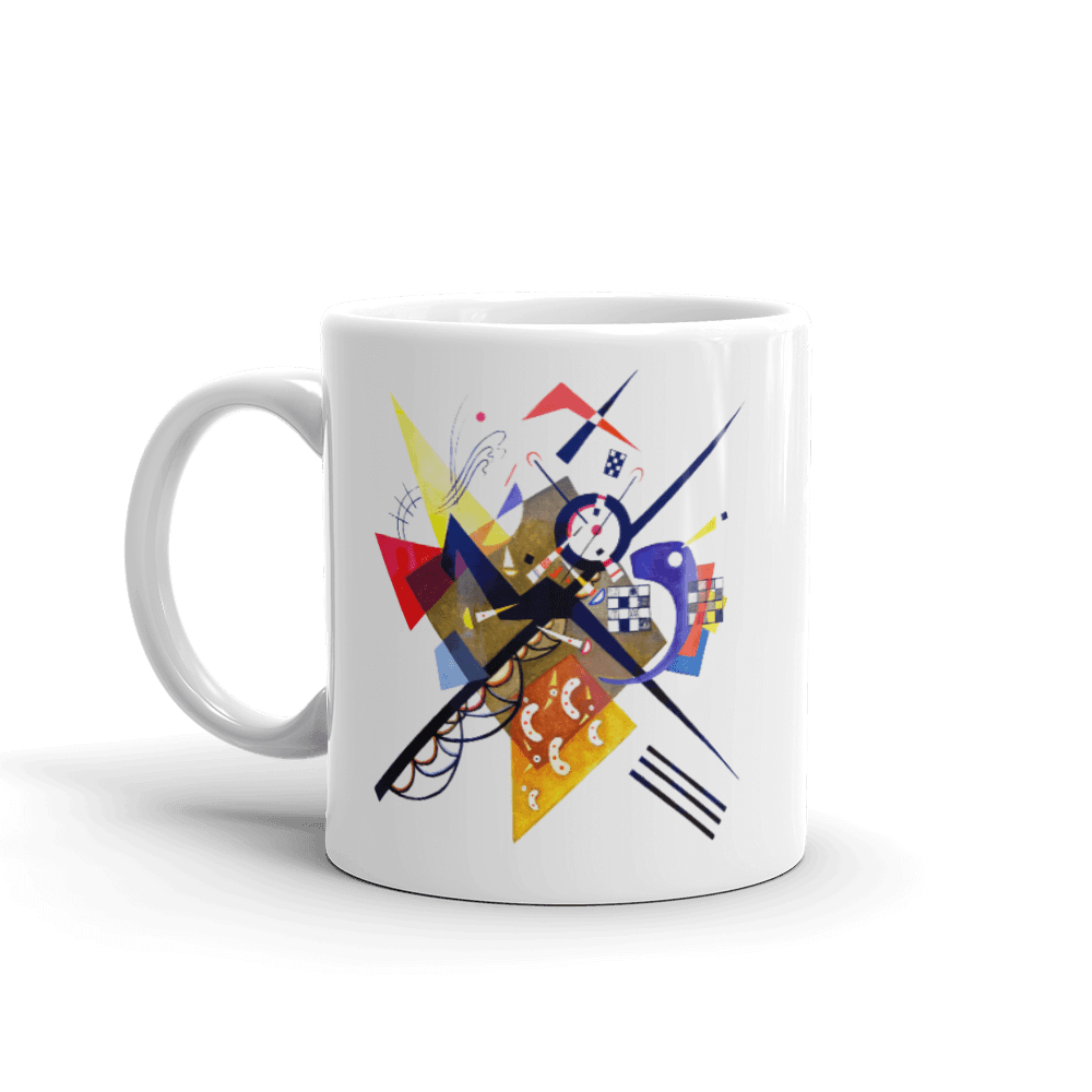 Wassily Kandinsky On White II (Auf Weiss) 1923, Artwork Mug - UrbanNest Co
