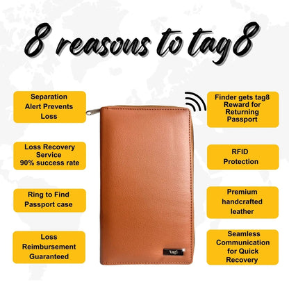 Family Passport Tracker Holder - UrbanNest Co