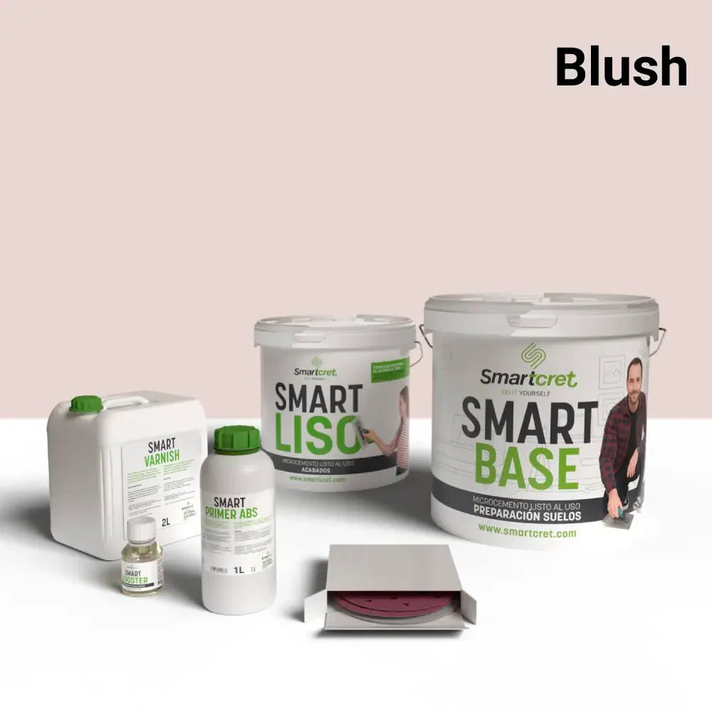 Kit de microcemento para paredes de baño de pladur o yeso de 8 m² - UrbanNest Co