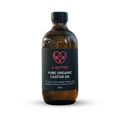 Pure Organic Castor Oil - Amber Glass Bottle - UrbanNest Co