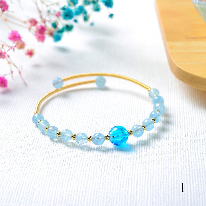 Murano Glass Bead Bracelet | Essential Oil Diffuser Jewelry | Diffusing on the go - UrbanNest Co