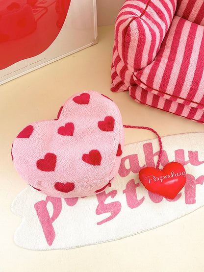 Polka Heart Pink Love Stool - UrbanNest Co