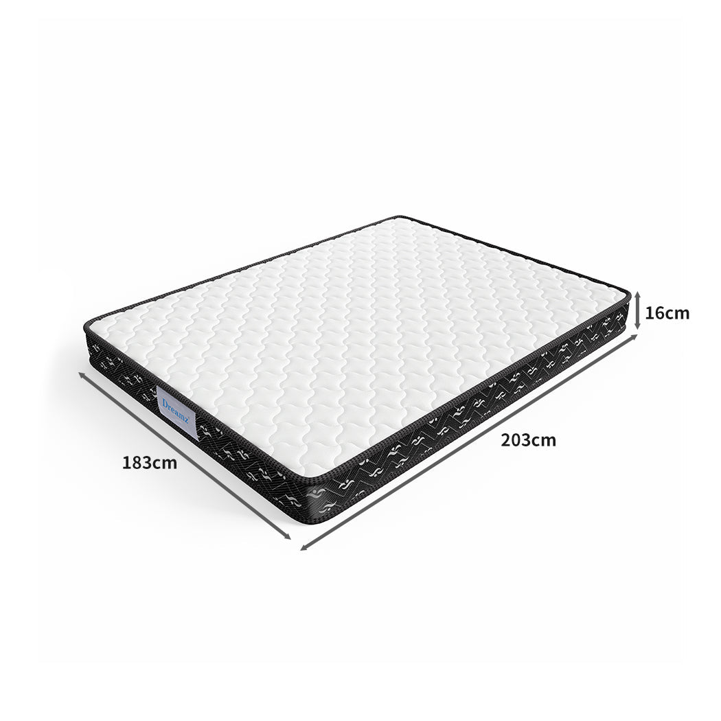 Dreamz Spring Mattress Bed Pocket Tight King - UrbanNest Co