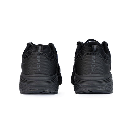 Prota Boys Lace Up Runner - Black/Black - UrbanNest Co