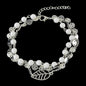 1 pc Foot Beach Jewellery Gold Silver Multi - layer Chain White Beads Leaf Anklet - UrbanNest Co