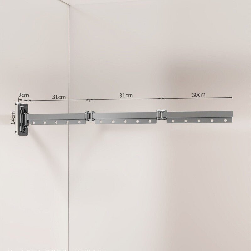 Foldable Shower Curtain Set, Invisible Waterproof Polyester Shower Divider, Retractable for Wet & Dry Zone Separation. - UrbanNest Co