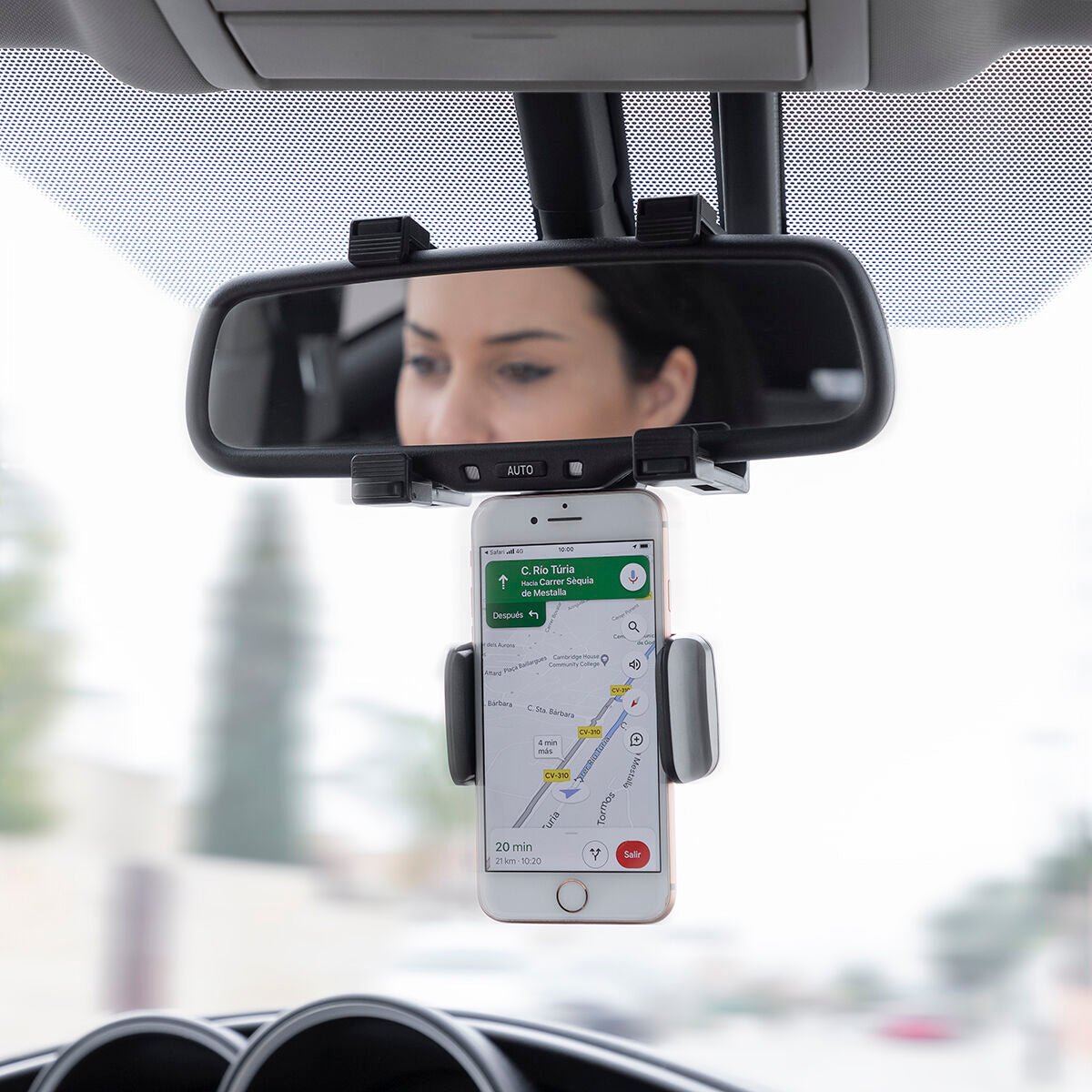Smartphone Holder for Rearview Mirror Stropp InnovaGoods - UrbanNest Co