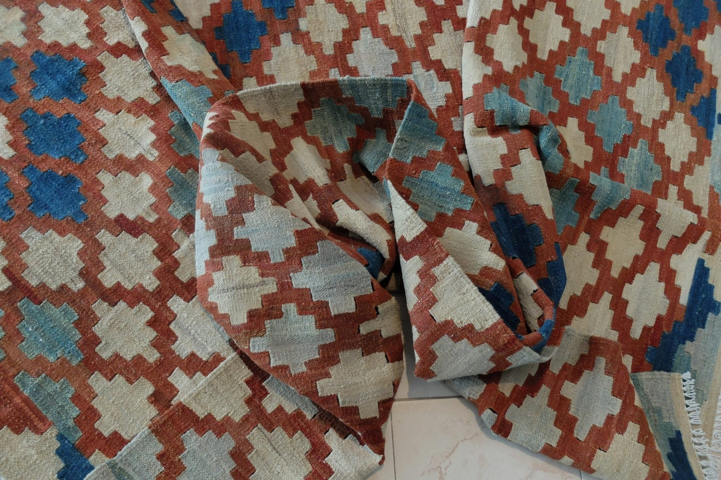 Afghan Colored Handmade Kilim Rugs - UrbanNest Co