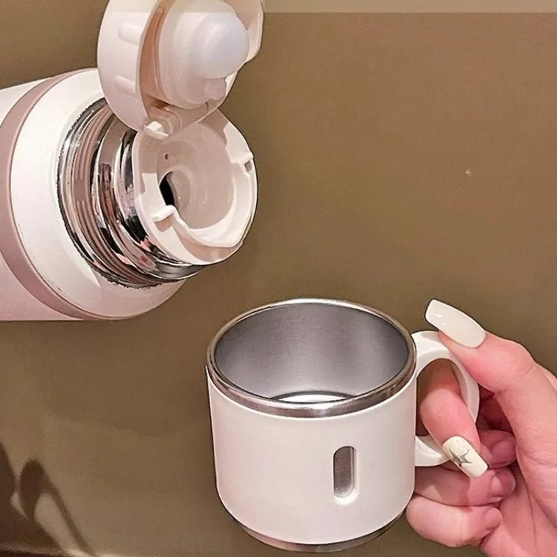 Thermos Cup with Tea Strainer - 600/800ML - UrbanNest Co