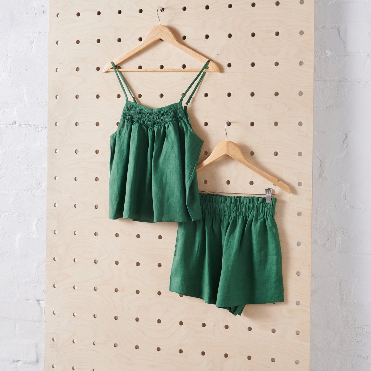 Linen Sets in Forest Green - UrbanNest Co