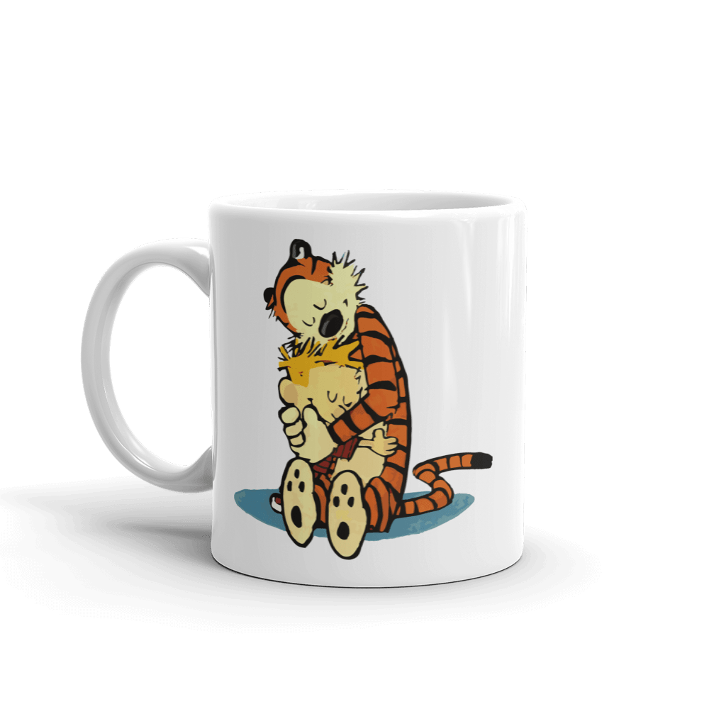 Calvin and Hobbes Hugging Mug - UrbanNest Co