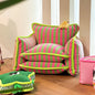 Playful Mind Striped Lazy Sofa Chair - UrbanNest Co