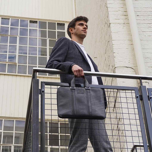Slimline Inner Tube Padded Vegan Laptop Bag - UrbanNest Co