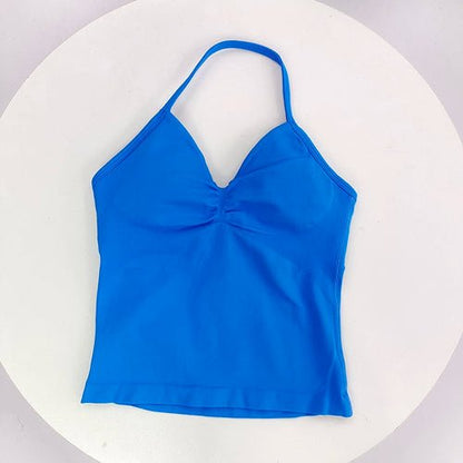 Women's Sexy Sports bra - Open Back Design, Breathable Stretchy Fabric - UrbanNest Co