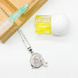 Sterling Silver Zodiac Aroma Necklace - Capricornus Dec - Jan | Perfect Birthday Gift | Energy & Healing | Diffuse on the go - UrbanNest Co
