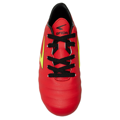Swell Junior Football Boots - Red/Black/Yellow - UrbanNest Co