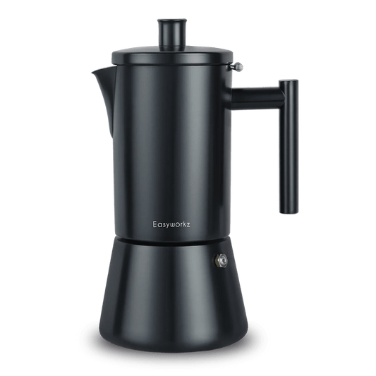 Easyworkz Stovetop Espresso Maker Stainless Steel Italian Coffee Pot - UrbanNest Co
