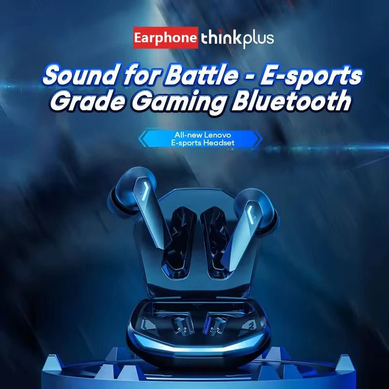 100% Original Lenovo GM2 Pro Bluetooth Wireless Earphone High - Quality Noise - Canceling TWS Gaming Earbuds With Multiple Devices - UrbanNest Co