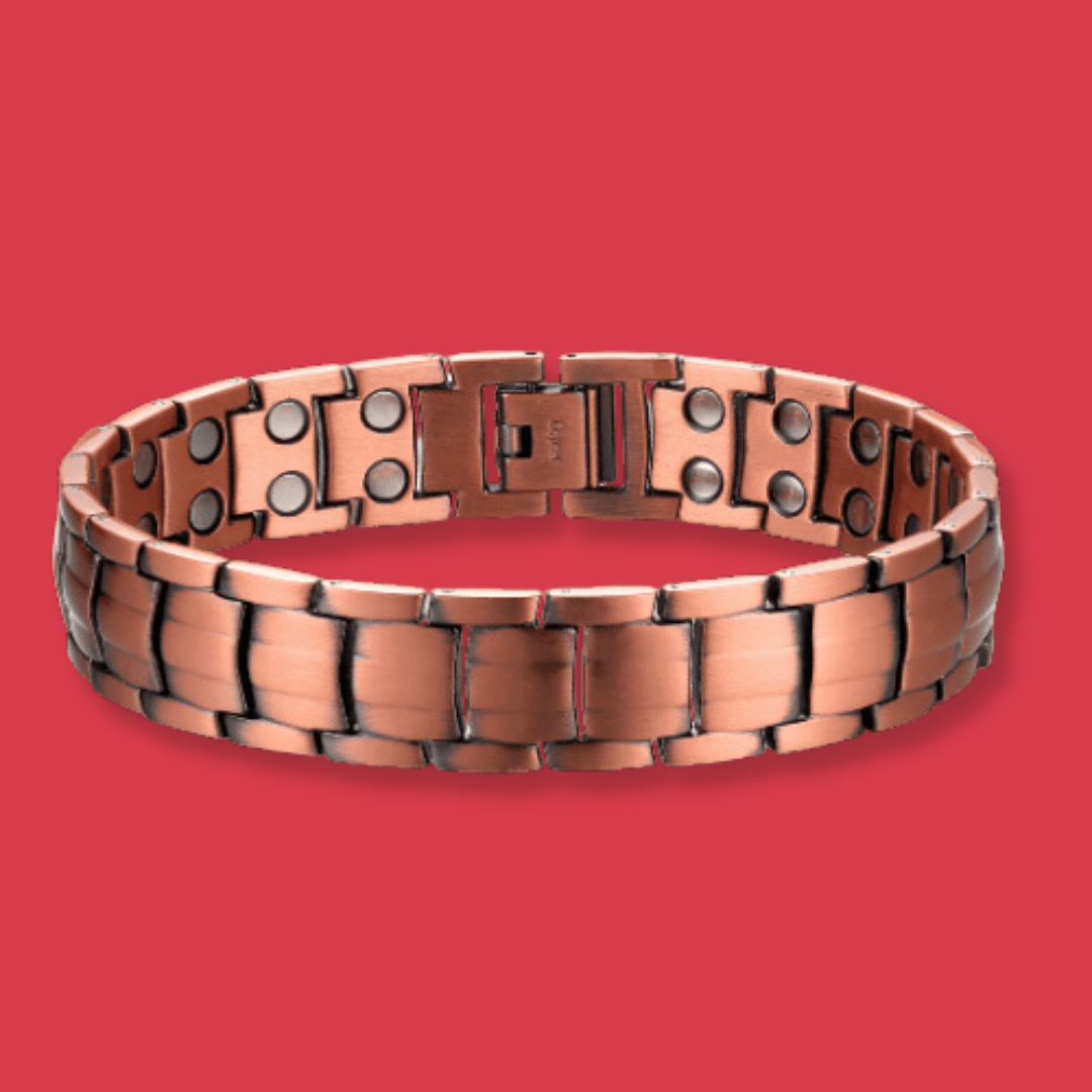Pure Copper Magnetic Therapy Bracelet - Link Design - UrbanNest Co
