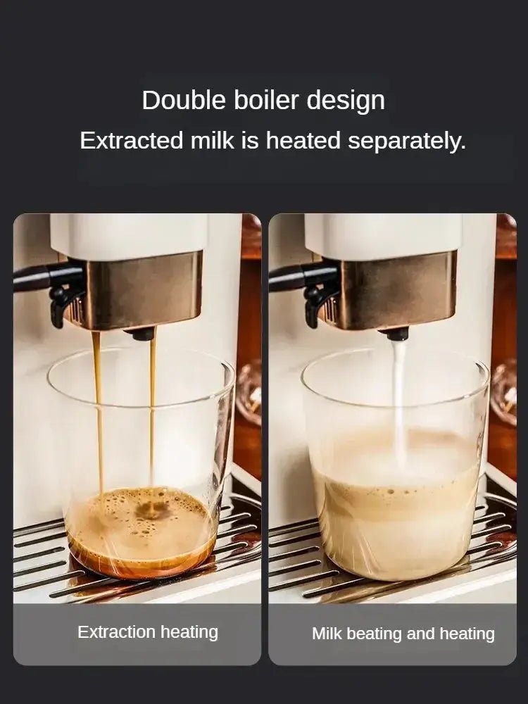 Fully Automatic Coffee Maker with Grinder & Milk Frother – 20 Bar | 1.5L Tank - UrbanNest Co