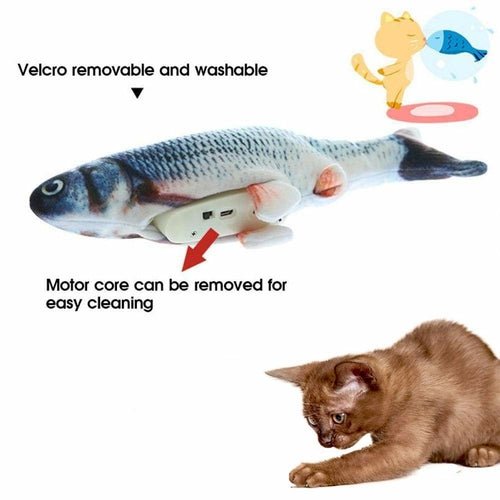 Electric Flipping Fish Toy for Cats - UrbanNest Co