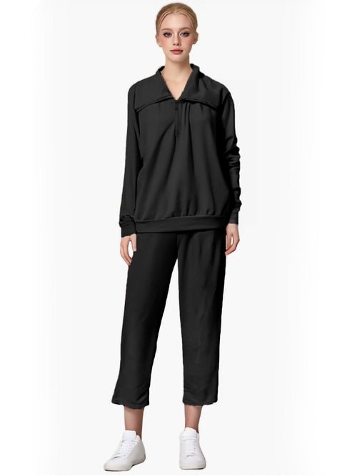 Women's Solid Color Long Sleeved Suit - UrbanNest Co
