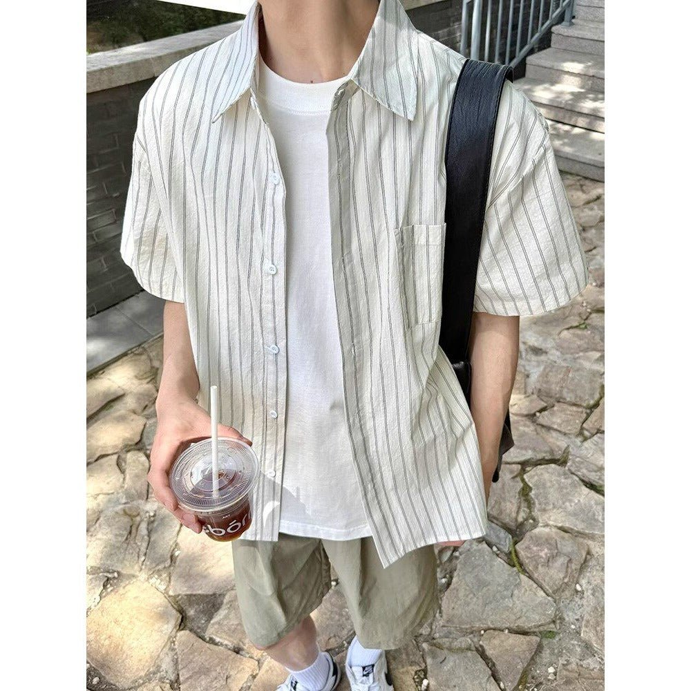 Men's Retro Loose Lazy Style Blouse Jacket - UrbanNest Co