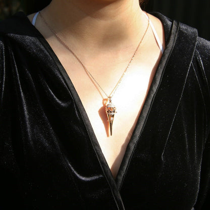 Cone Aroma Necklace | Energy & Healing Diffuser Jewelry — On - the - Go Scent Ritual - UrbanNest Co