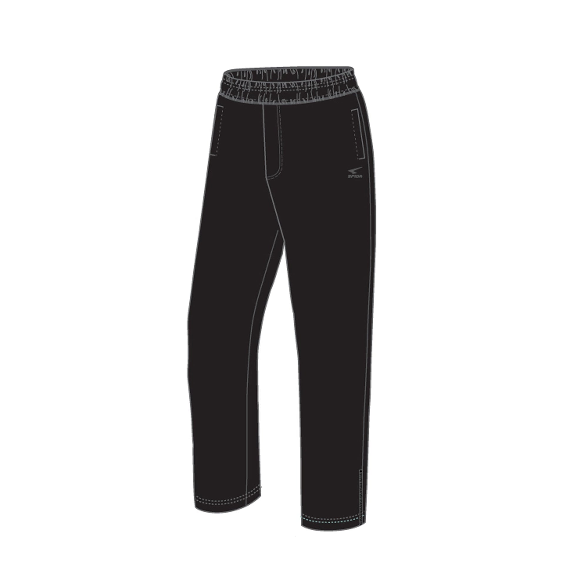 Jeremy Mens Taslon Pant - Black - UrbanNest Co