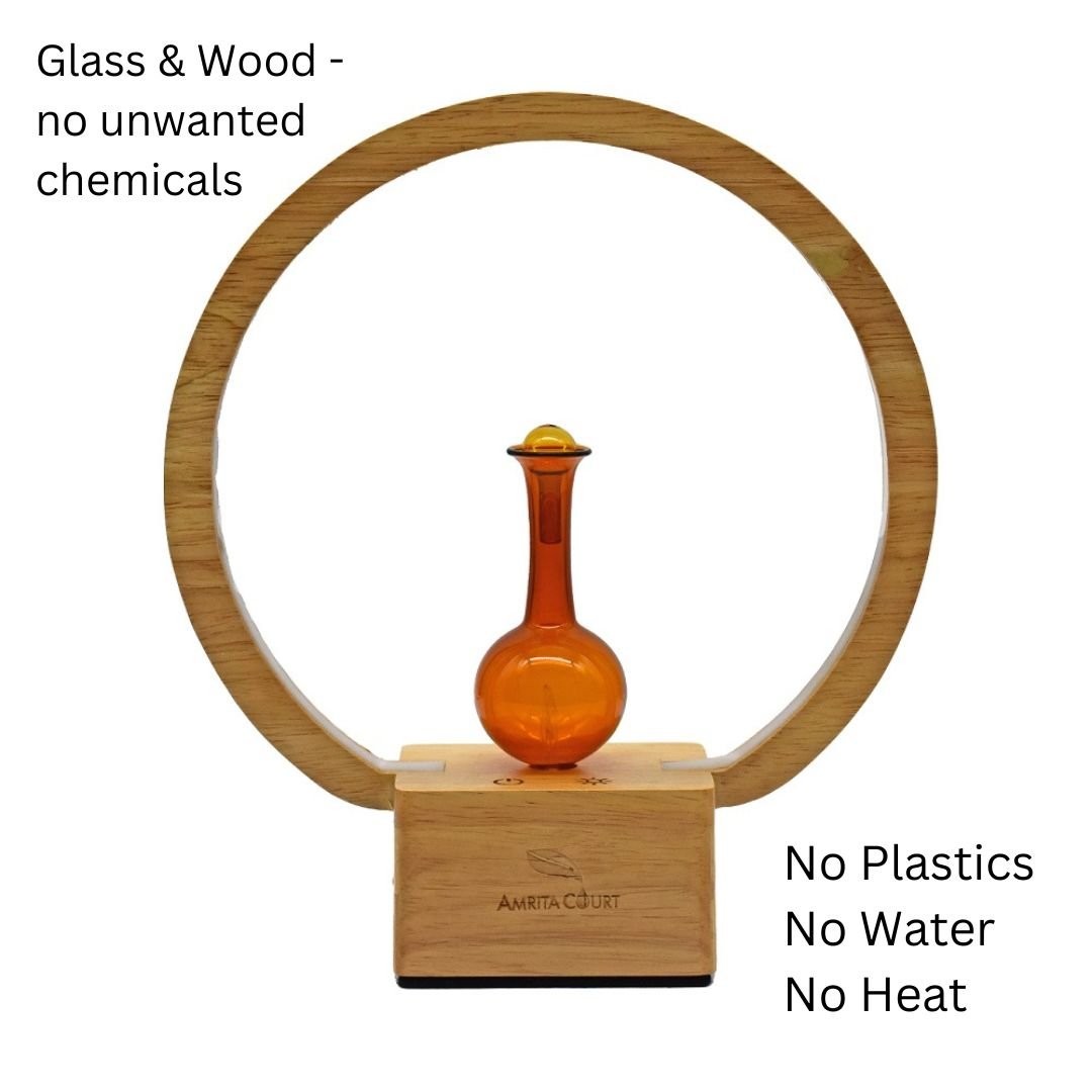 LUNA Eco - Friendly Aroma Diffuser | Ringlight Waterless Nebuliser | Pure Essential Oil - UrbanNest Co