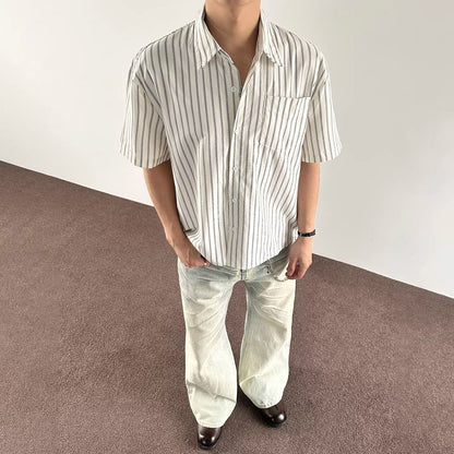 Men's Retro Loose Lazy Style Blouse Jacket - UrbanNest Co
