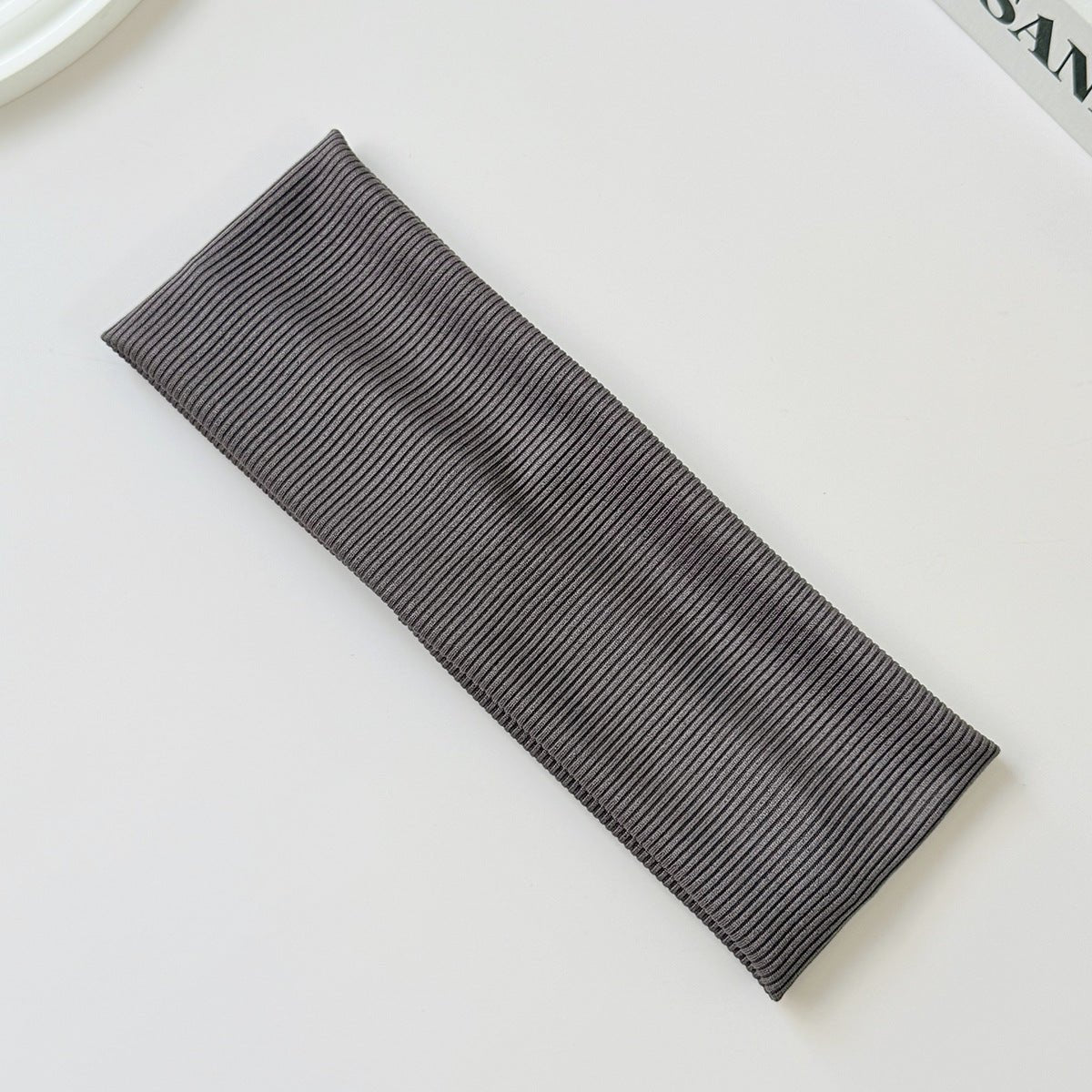 Cotton Elastic Headband Wide Sweat - Absorbent Band, Solid Color, Multi - Functional Headwear - UrbanNest Co