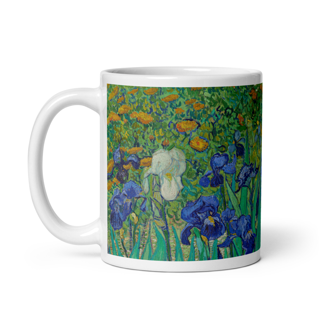 Van Gogh - Irises, 1889 Artwork Mug - UrbanNest Co