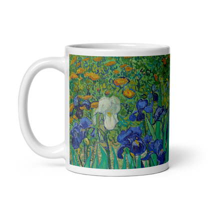 Van Gogh - Irises, 1889 Artwork Mug - UrbanNest Co