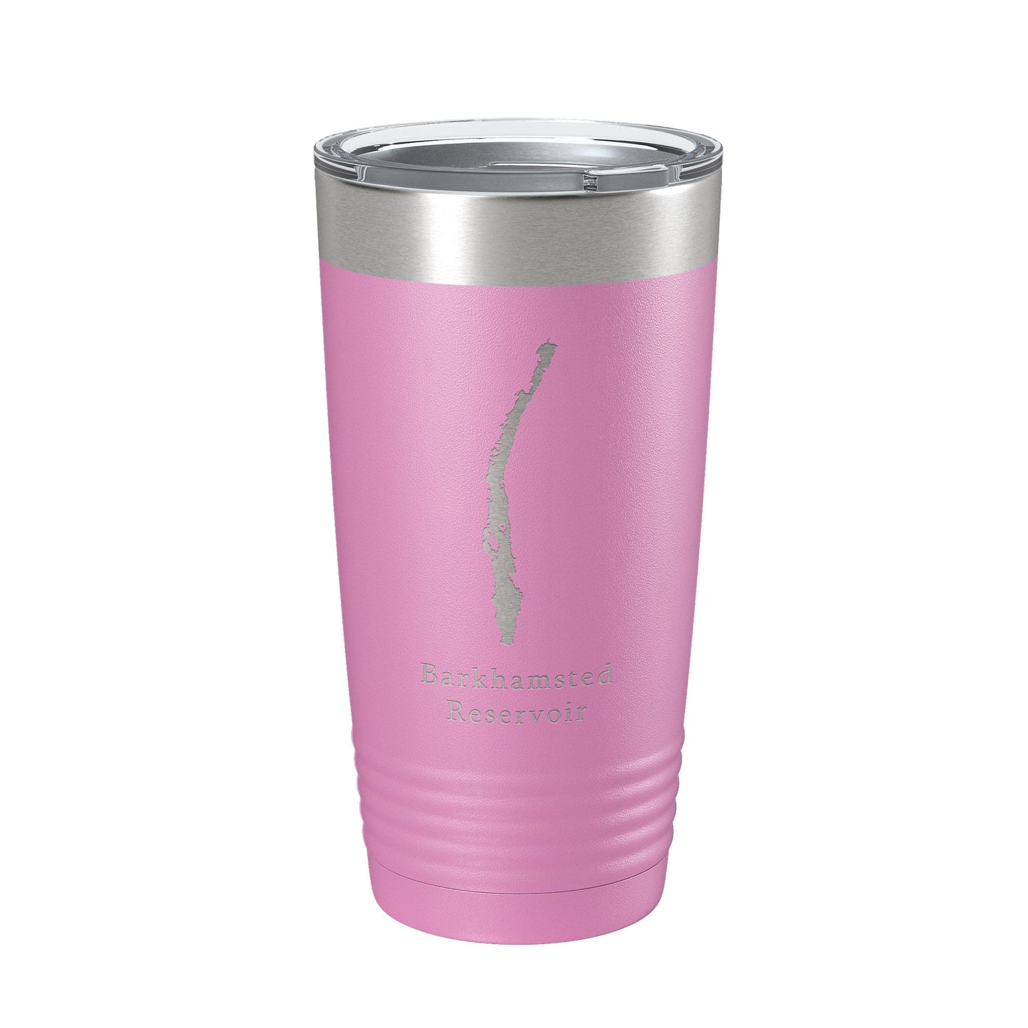 Barkhamsted Reservoir Tumbler Lake Map Travel Mug Insulated Laser Engraved Coffee Cup Connecticut 20 oz - UrbanNest Co
