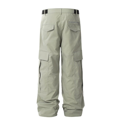Multi pocket straight leg pants - UrbanNest Co