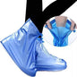 Waterproof Shoe Covers with Zipper, Thickened Rain Boot Covers, PVC Mid - Calf Shoe Covers for Travel - UrbanNest Co