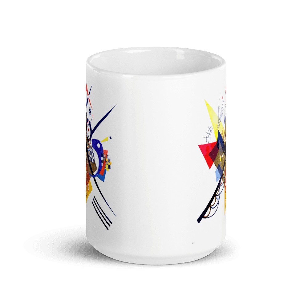 Wassily Kandinsky On White II (Auf Weiss) 1923, Artwork Mug - UrbanNest Co