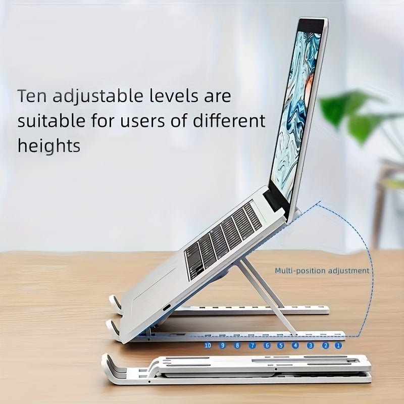 Adjustable Laptop Stand Foldable Desk Riser - UrbanNest Co